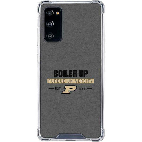 Purdue University Purdue University Boiler Up Galaxy S20 FE Clear Case